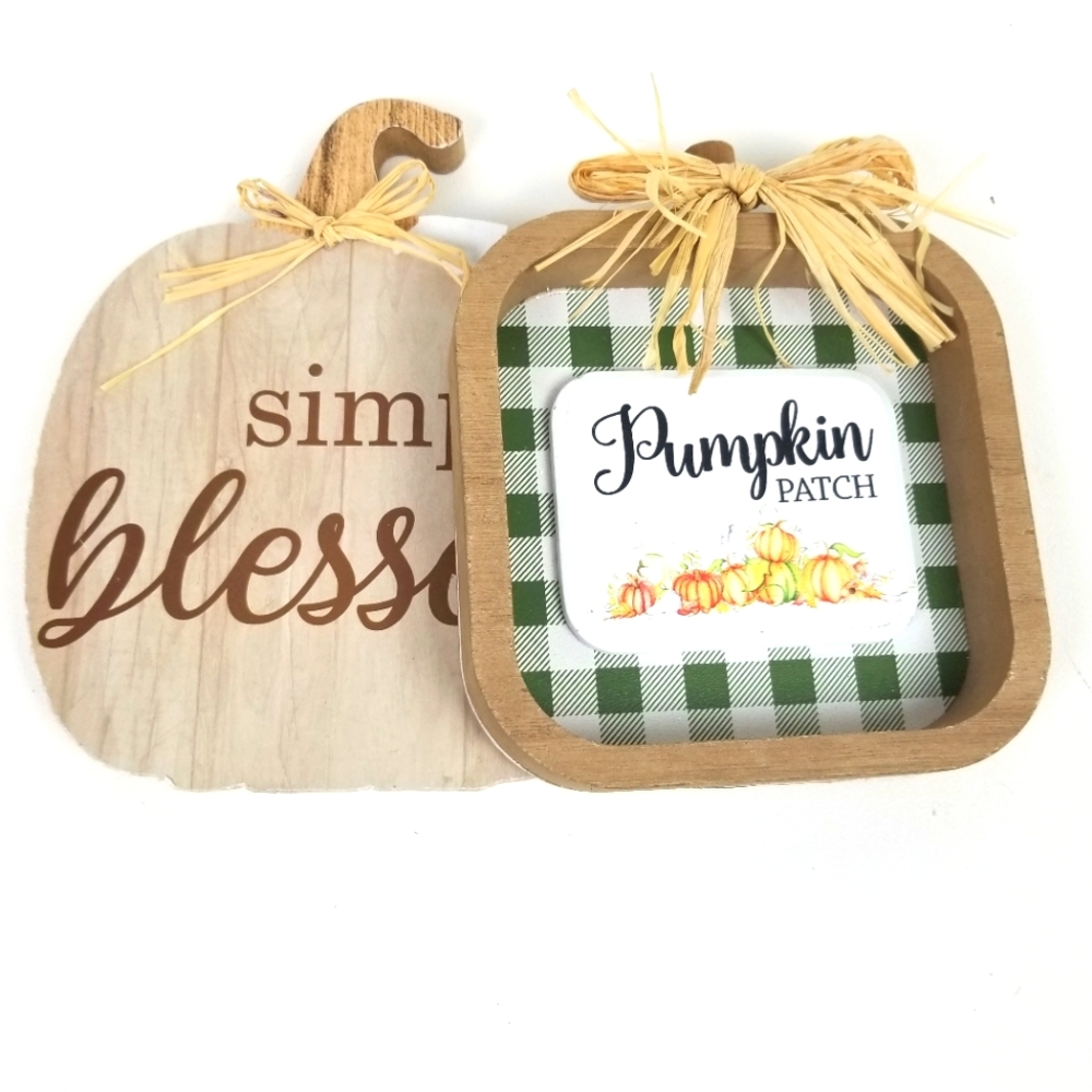 Graphic Fall Decorations